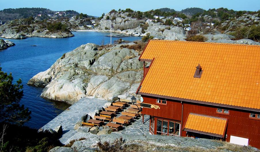 Brygga Restaurant på Skottevik