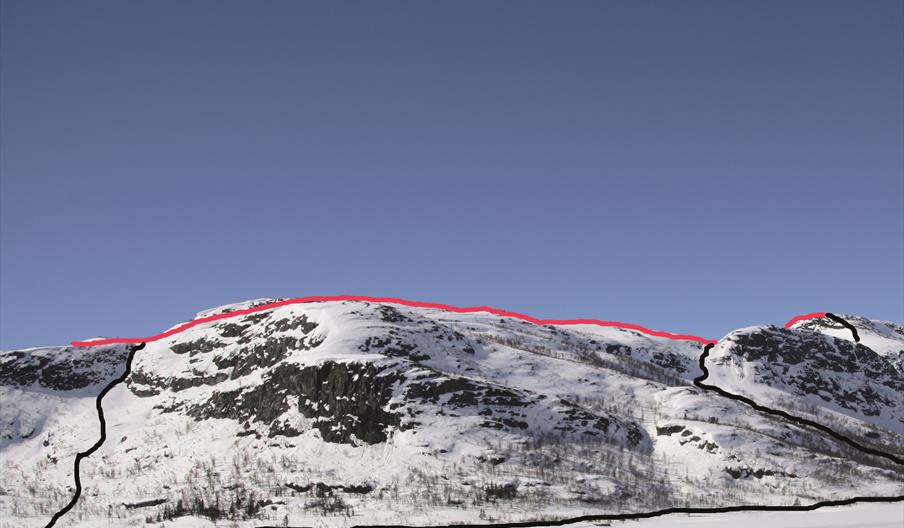 Topptur på ski til Storenut