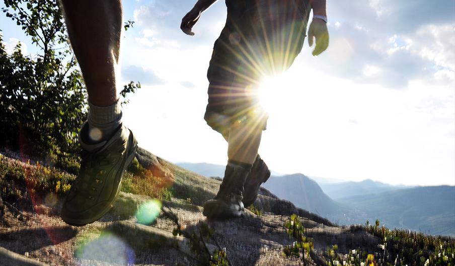 Vandretur i fjellet