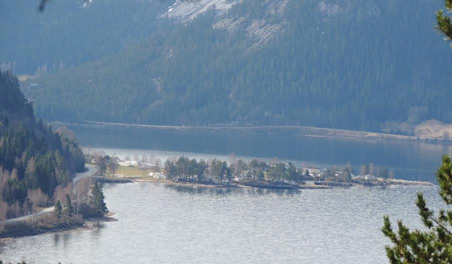 Utsikten Landeskogen - rundtur 2 km
