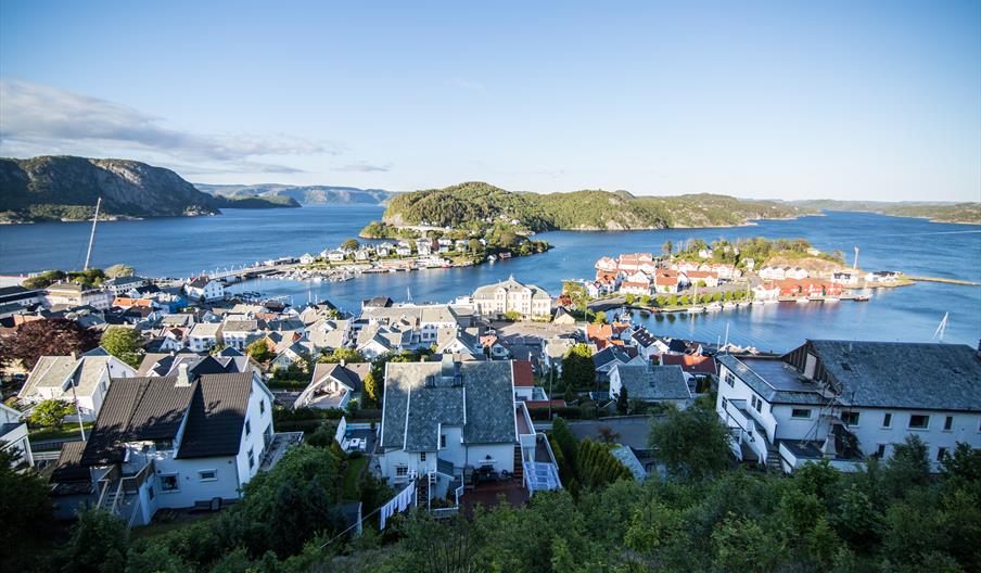 Utsikt over Farsund