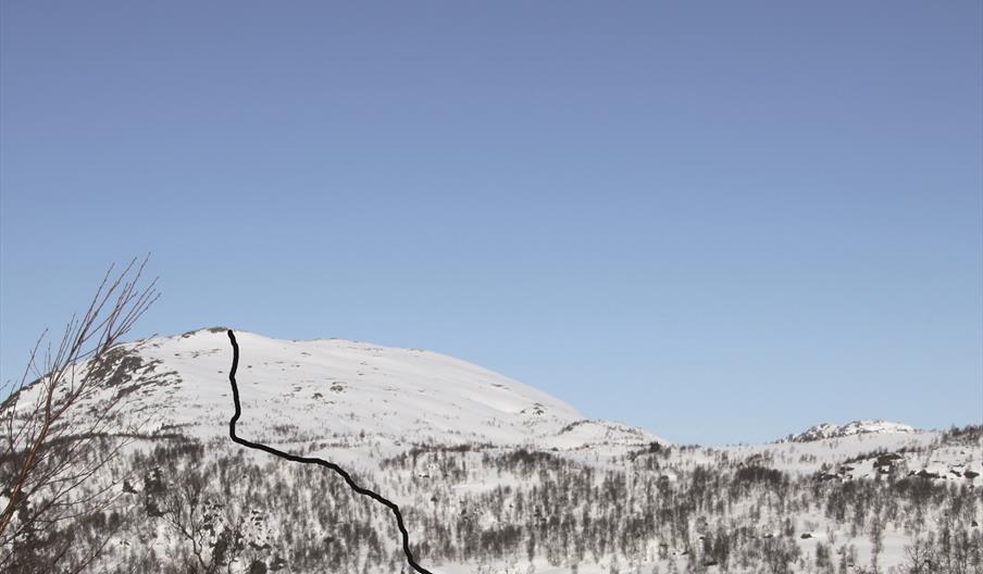 Topptur på ski til Kaldsfjødd