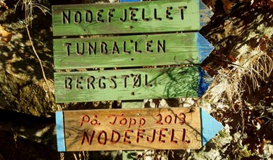 Turløyper og badeplasser på Nodeland