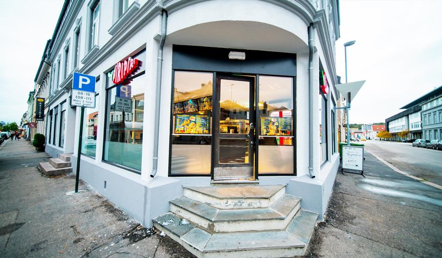 Utsiden av piri piri
