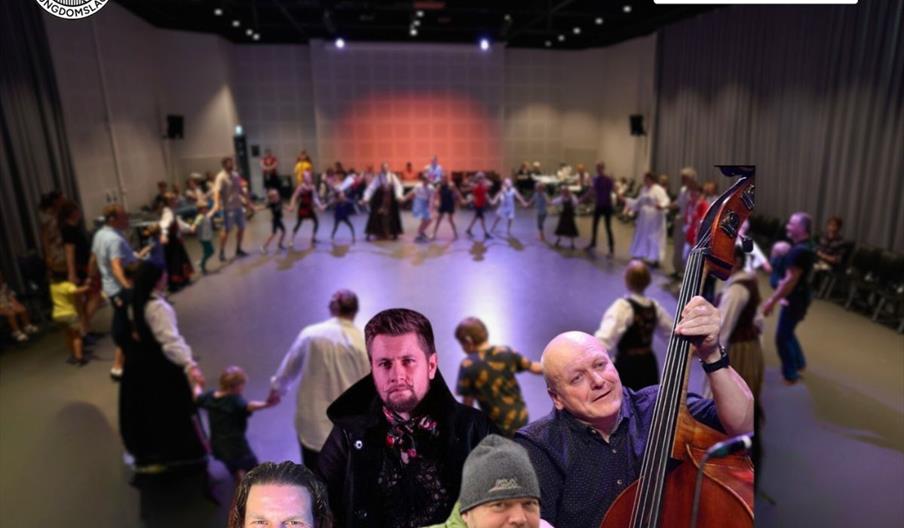 Dansefest til folkemusikk