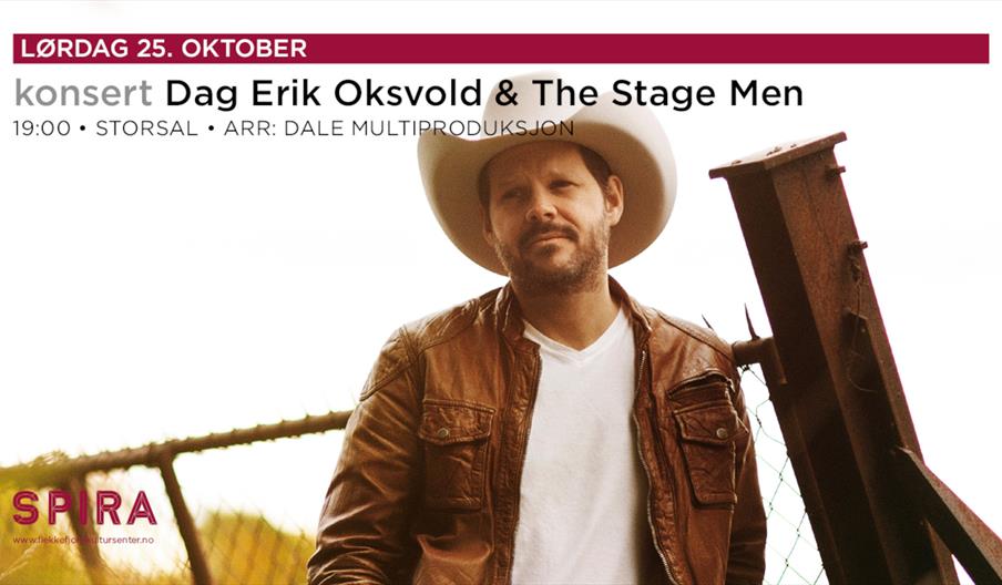 Country Night med Dag Erik Oksvold og The Stage Men