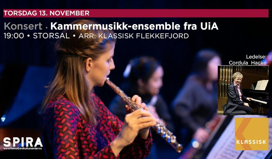 Kammermusikk ensemble fra UiA // Klassisk Flekkefjord