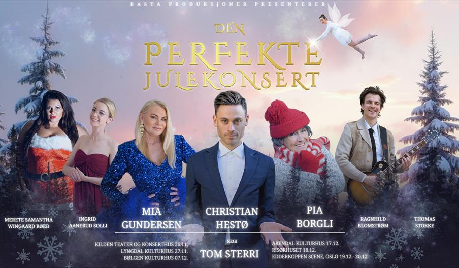 Plakat for Den Perfekte Julekonsert