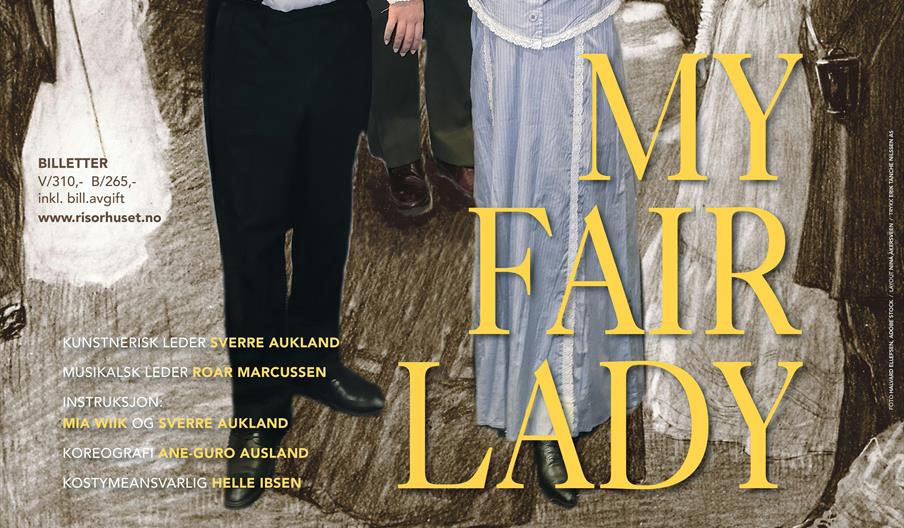 Plakat for My Fair lady