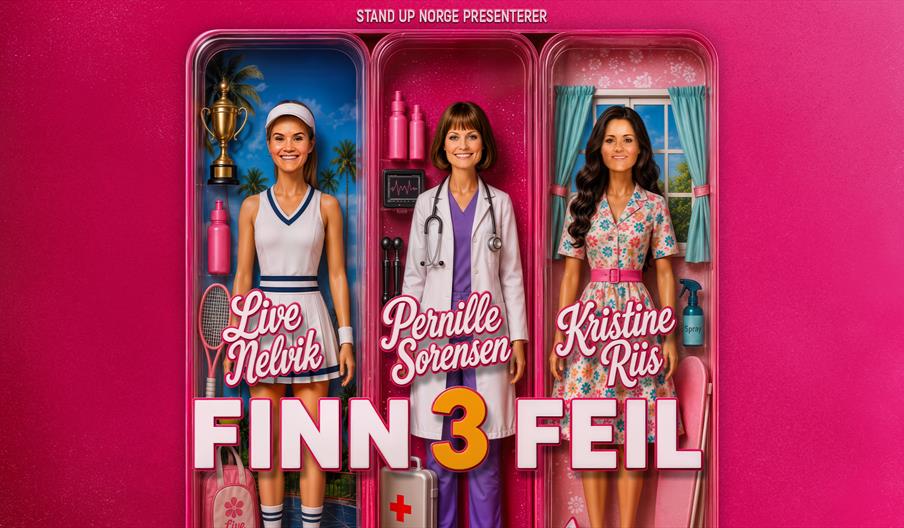 Finn tre feil