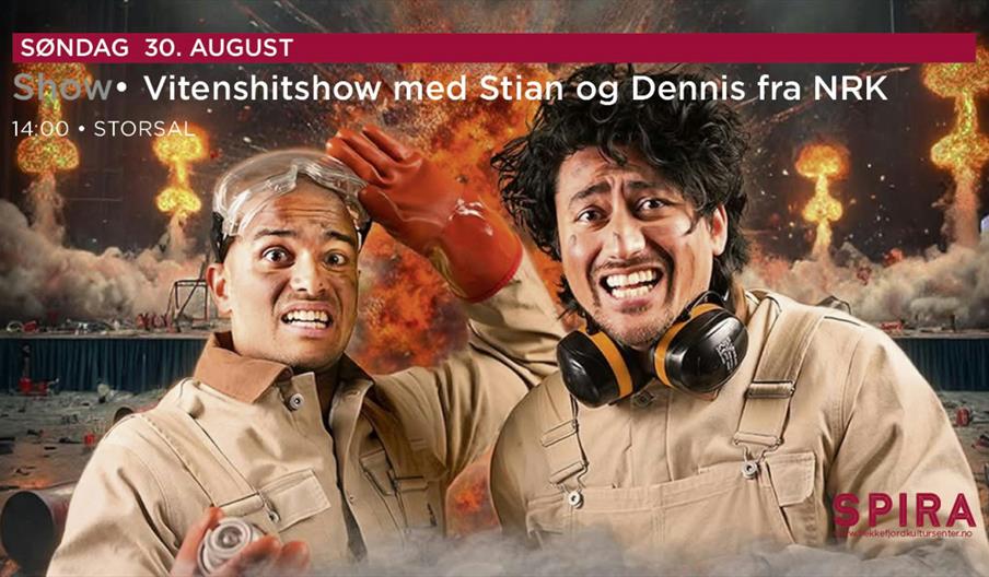Vitenshitshow med Stian og Dennis fra NRK
