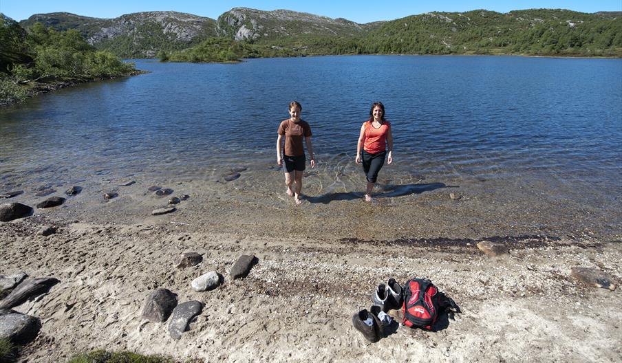 Fjelltur fra Donsen til Kvinen