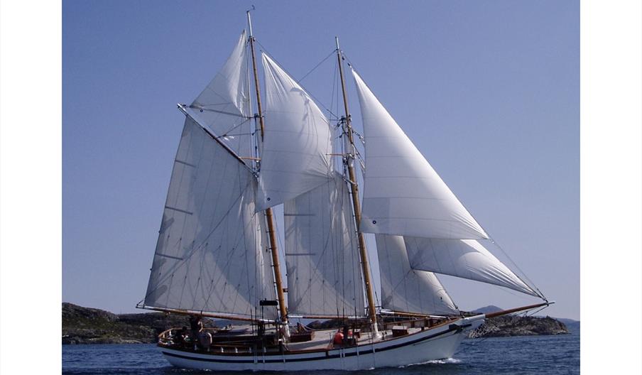 Seiltokt med Skonnerten AIDA