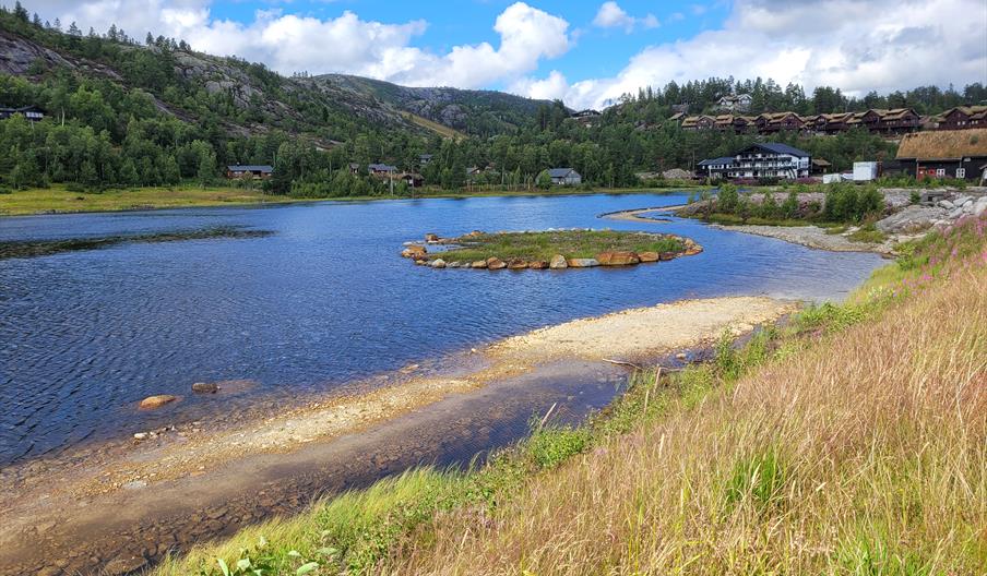 Bortelid i vakker natur i Setesdal