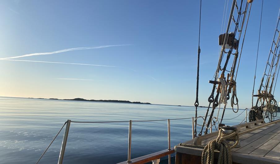 Skonnerten AIDA på Kystkulturseilas