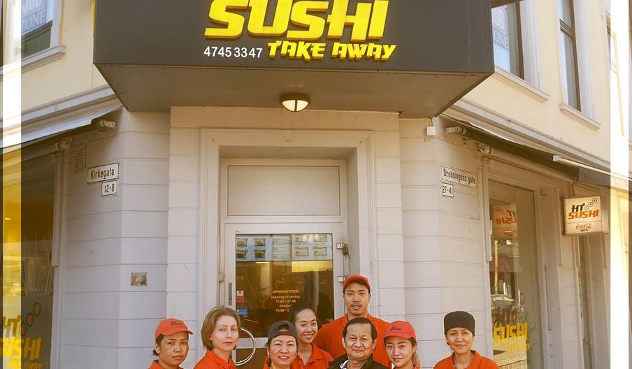 utsiden av ht sushi