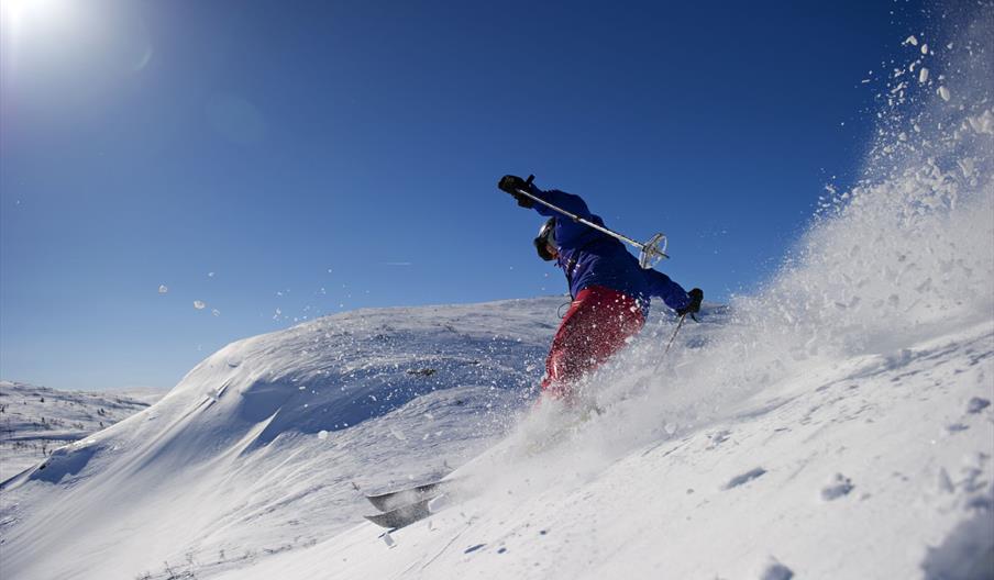 Guidet topptur på ski med Hovden Aktiv