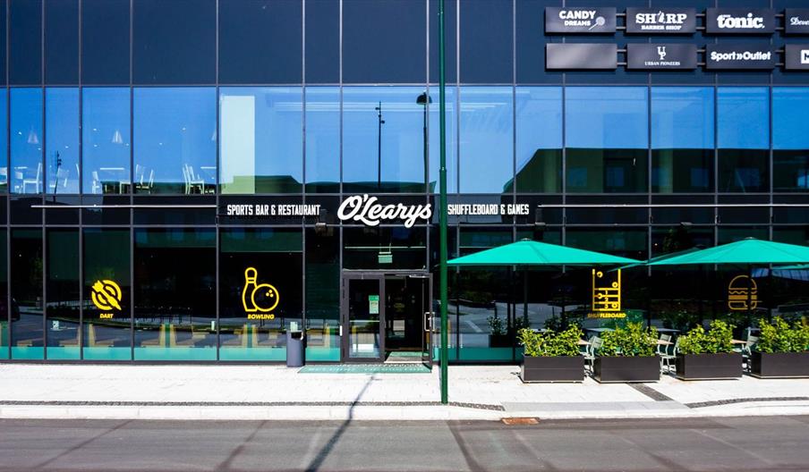 utsiden av restauranten