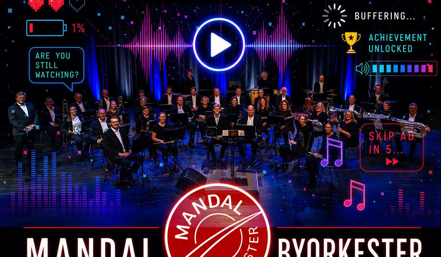 Mandal Byorkester: Skjermtid. På Buen Kulturhus