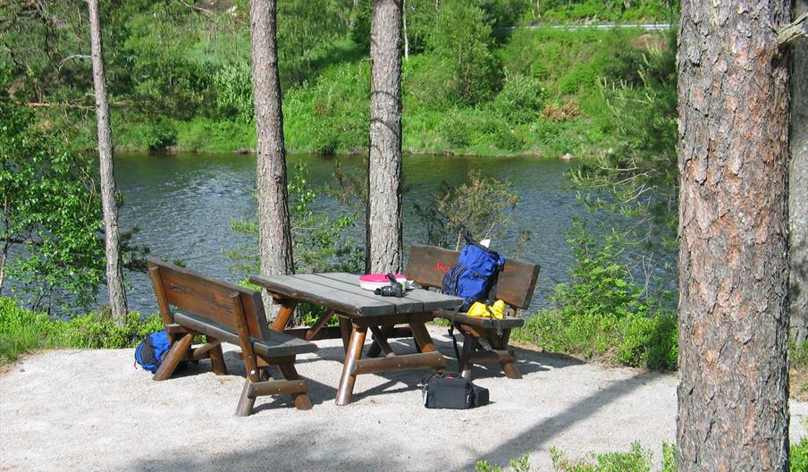 Fiskeplass på Torsland i Åseral