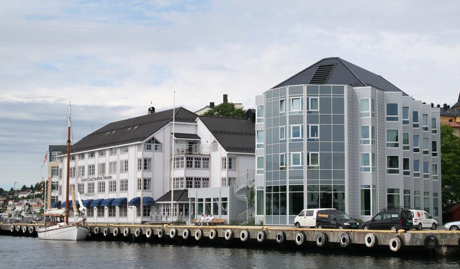 Clarion Hotel Tyholmen fra sjøsiden