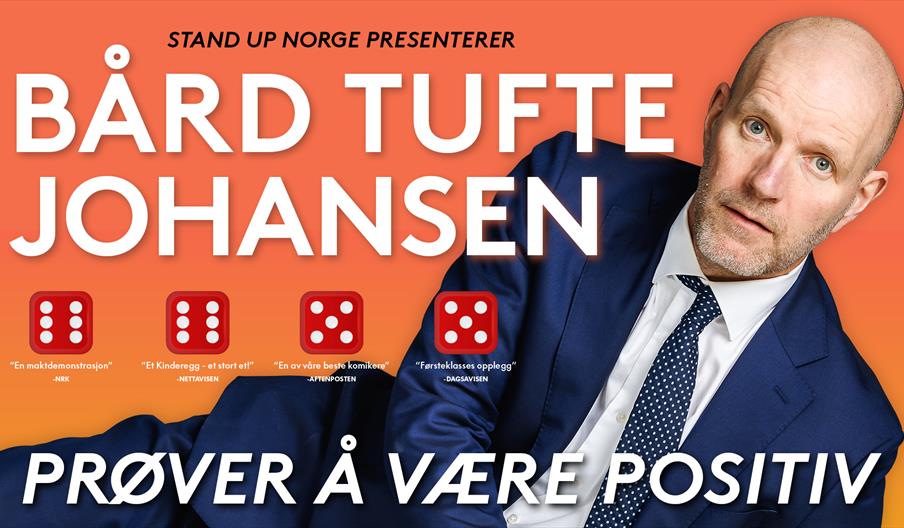 Bård Tufte Johansen – prøver å være positiv