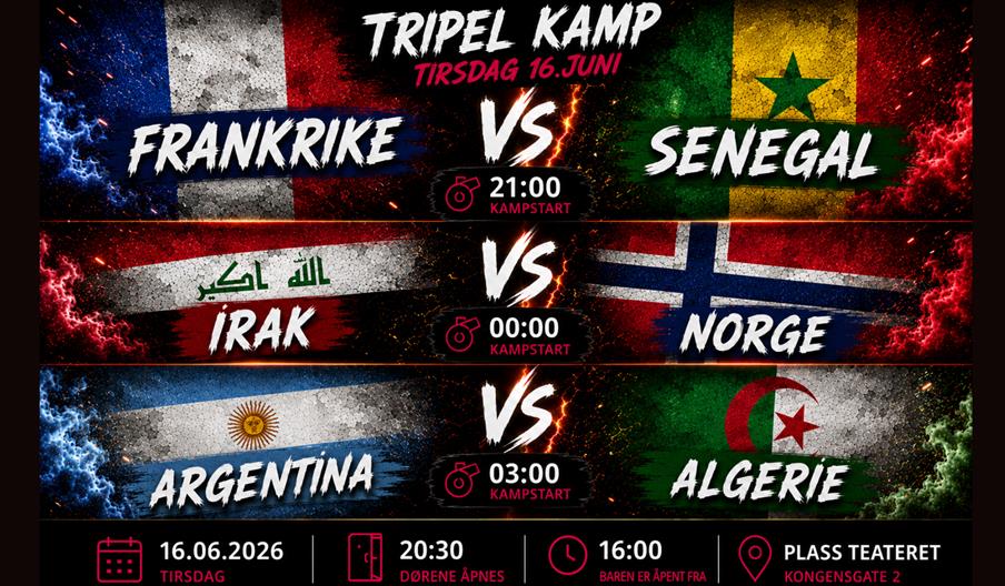Trippel kamp 16.Juni