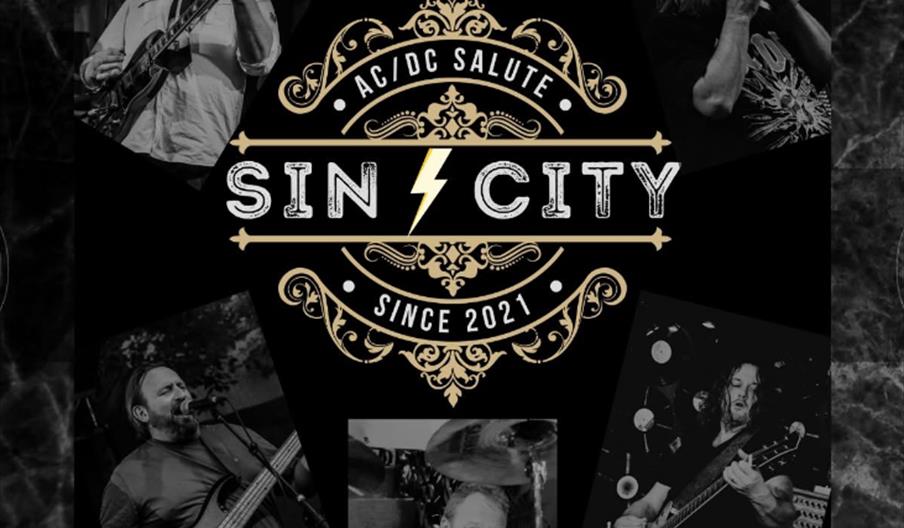 Sin City AC/DC tribute på Sjøboden Live Scene