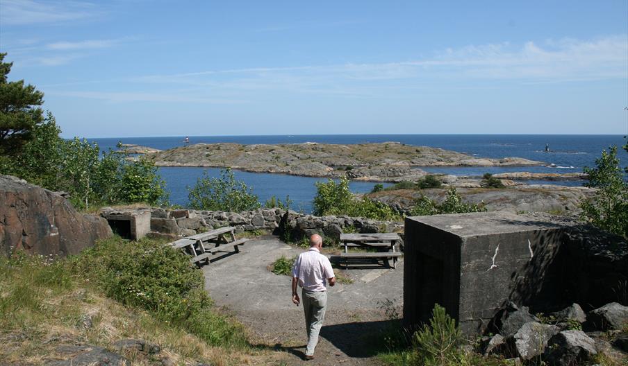 Kalvøysund festning på Flostaøya