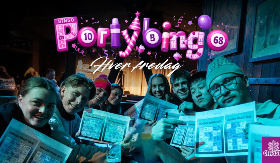 Partybingo på Offpiste 8. Januar