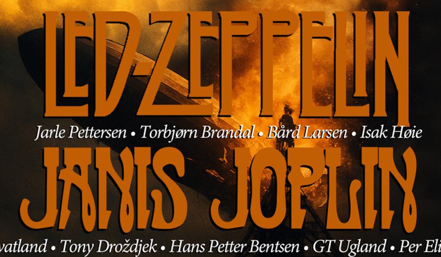 Konsert: A Tribute to Led Zeppelin & Janis Joplin Zeppelin & Joplin ORDINÆR
