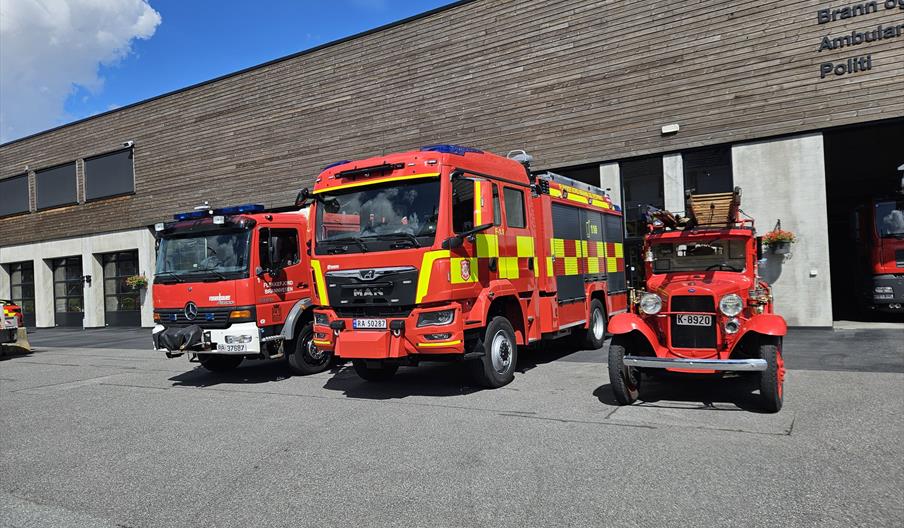 Åpen brannstasjon, Flekkefjord Beredskapssenter