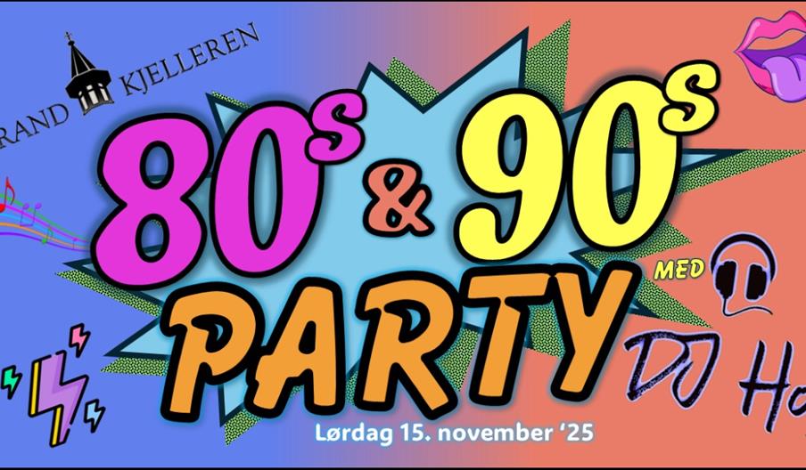80s & 90s PARTY med DJ HOG!