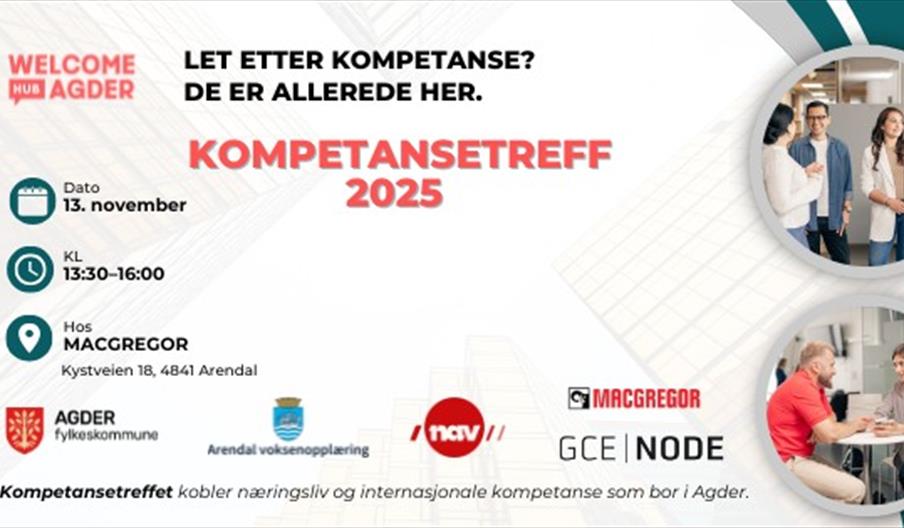 Kompetansetreff: Connecting Businesses with International Talent in Agder