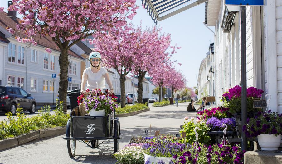 Sykkeltur i og rundt Kvadraturen