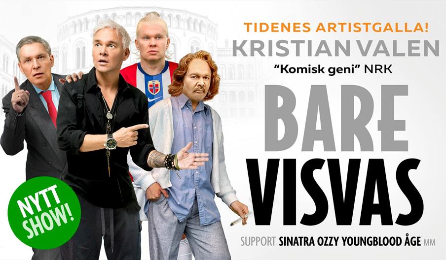 Kristian Valen: Bare VisVas på Buen Kulturhus