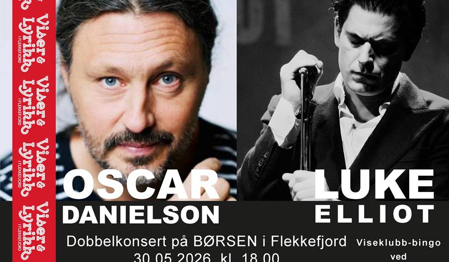 Jubileumskonsert med viser og lyrikk