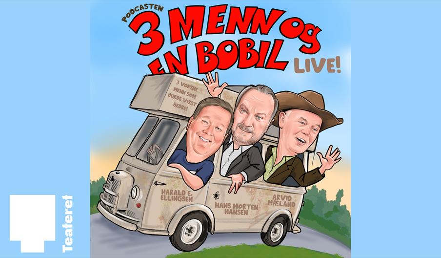3 menn og en bobil – LIVE!
