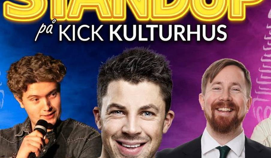 Stand Up Kristiansand på Kick Kulturhus / Headliner "Nilsi" Billett