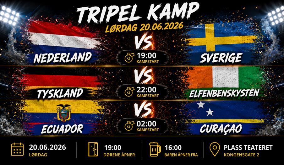 Trippel kamp 20.Juni