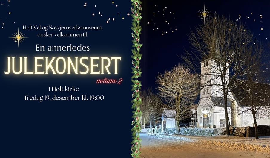 En annerledes julekonsert -Holt kirke