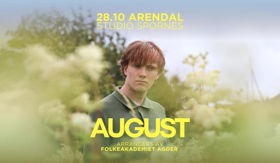artist August i det grønne