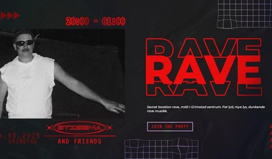 bilde av secret location rave