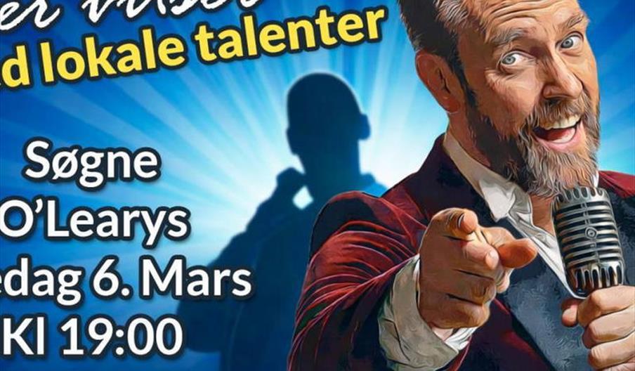 Ørjan Burøe tester vitser - Med lokale talenter Earlybird (Begrenset antall)