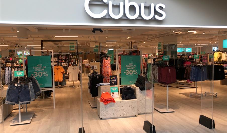 Bilde av inngangspartiet til Cubus