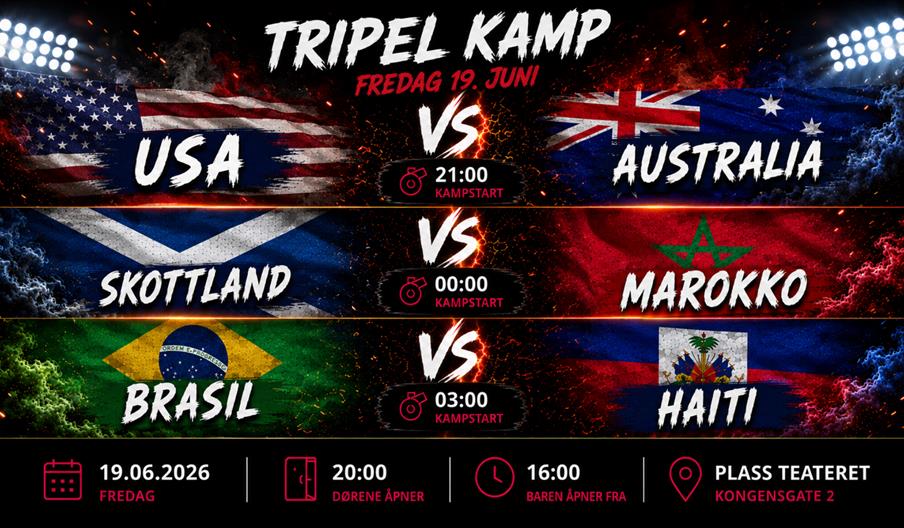 Trippel kamp 19.Juni