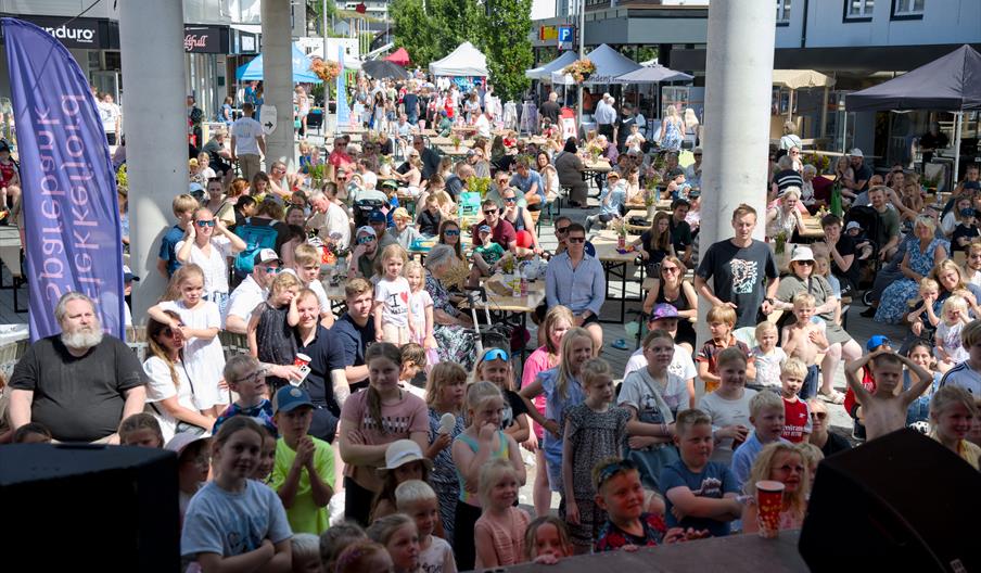 Bilde fra Byfesten i fjor