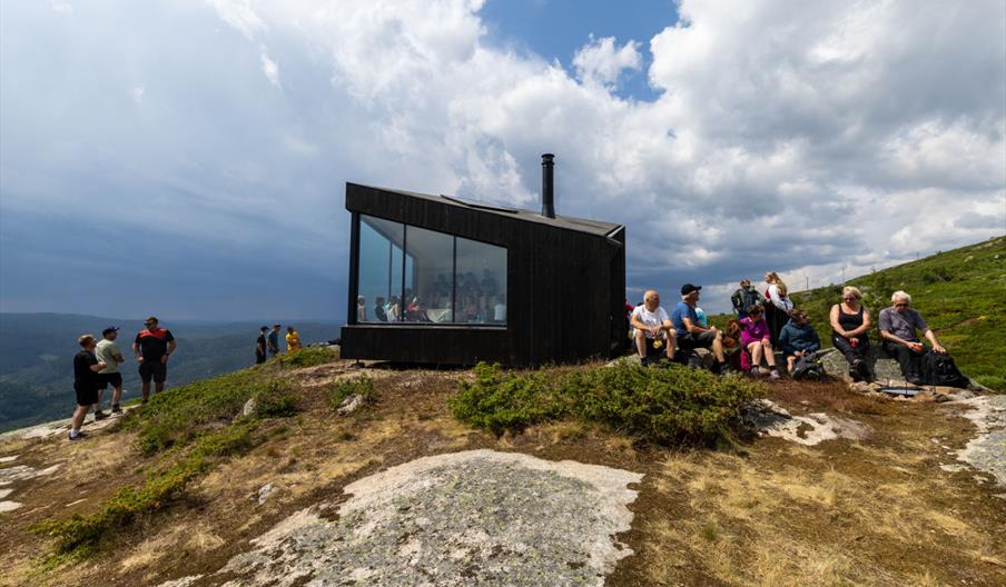 Dagsturhytta Hekkfjell i Hægebostad