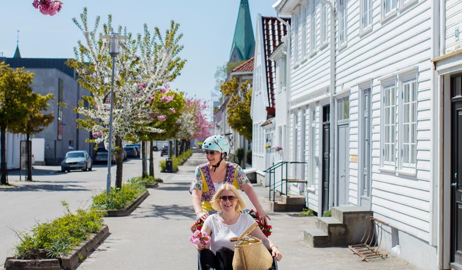 Sykkel i Kristiansand sentrum
