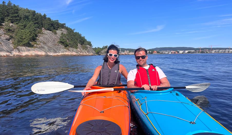 Kajakkleie i Kristiansand